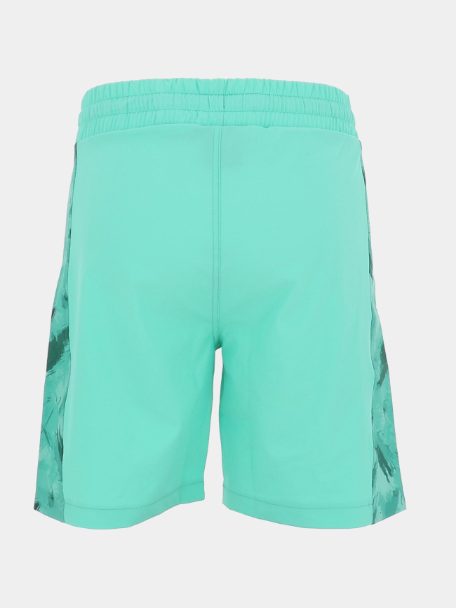 Short oran bleu vert homme - Helvetica