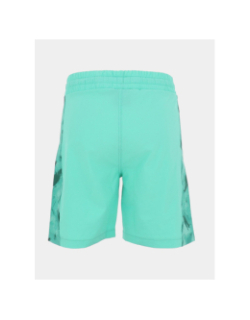 Short oran bleu vert homme - Helvetica