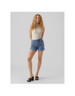 Short en jean loose zuri bleu femme - Vero Moda