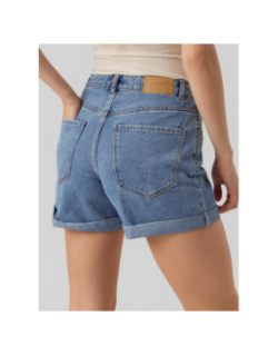 Short en jean loose zuri bleu femme - Vero Moda