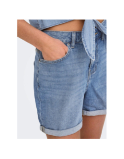 Short en jean josephine stretch bleu femme - Only