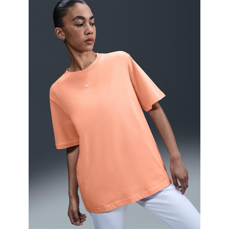 T-shirt nsw essential lbr orange femme - Nike