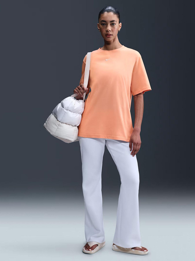T-shirt nsw essential lbr orange femme - Nike