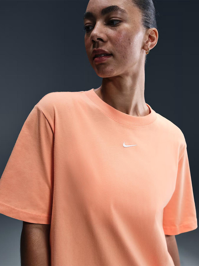 T-shirt nsw essential lbr orange femme - Nike