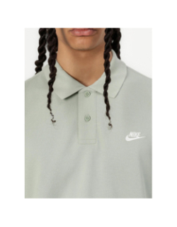 Polo club piqué vert homme - Nike