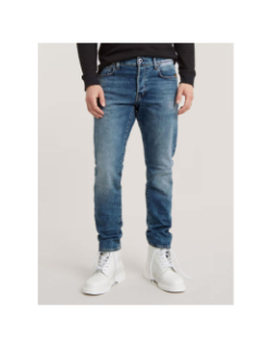 Jean regular 3301 tapered vintage bleu homme - G-star
