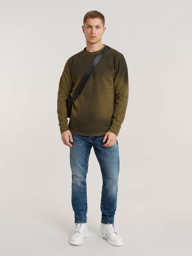 Jean regular 3301 tapered vintage bleu homme - G-star