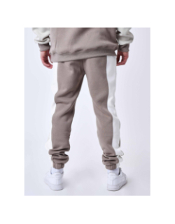Jogging colorblock marron beige homme - Project X Paris