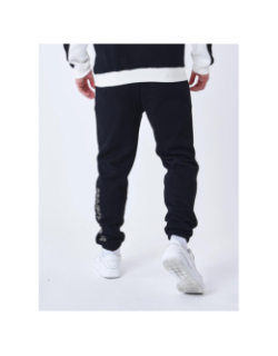 Jogging colorblock logo rond noir blanc homme - Project X Paris