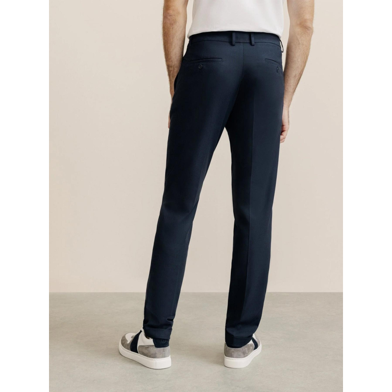 Pantalon chino pombou bleu marine homme - Izac