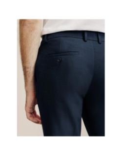 Pantalon chino pombou bleu marine homme - Izac