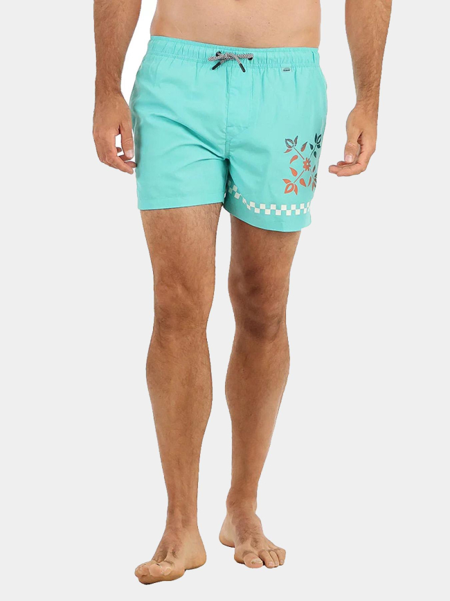 Short de bain voldom turquoise homme - Oxbow