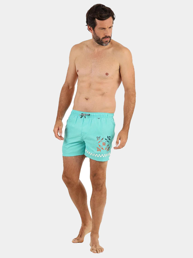 Short de bain voldom turquoise homme - Oxbow
