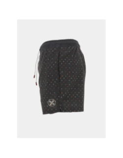 Short de bain micro-imprimé anthracite homme - Oxbow