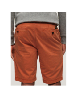 Short chino officier orange homme - Superdry
