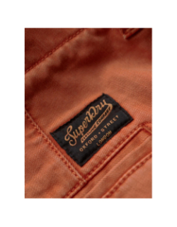 Short chino officier orange homme - Superdry