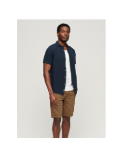 Short chino officier marron homme - Superdry