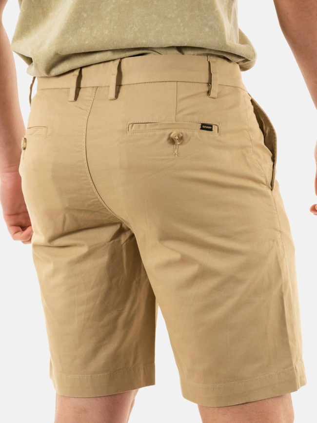 Short chino stretch beige homme - Superdry
