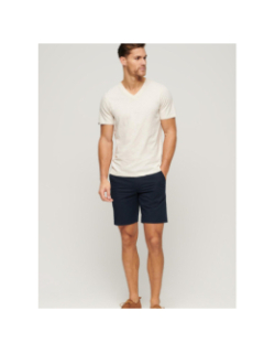 Short chino stretch eclipse bleu marine homme - Superdry
