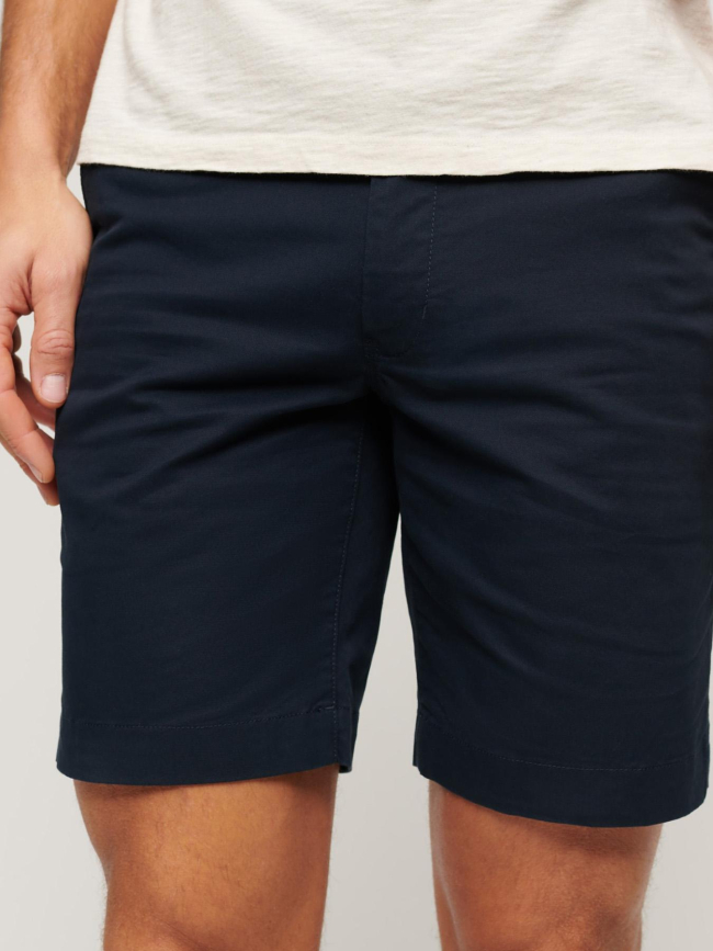 Short chino stretch eclipse bleu marine homme - Superdry
