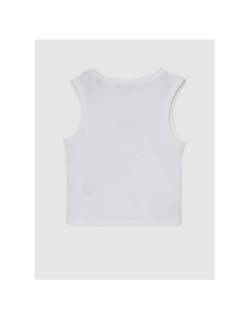 Débardeur crop midi blanc fille - Guess