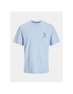 T-shirt jjsummer vibes bleu ciel homme - Jack & Jones