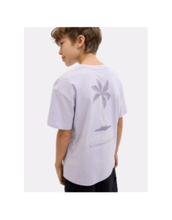 T-shirt jjsummer vibes violet garçon - Jack & Jones