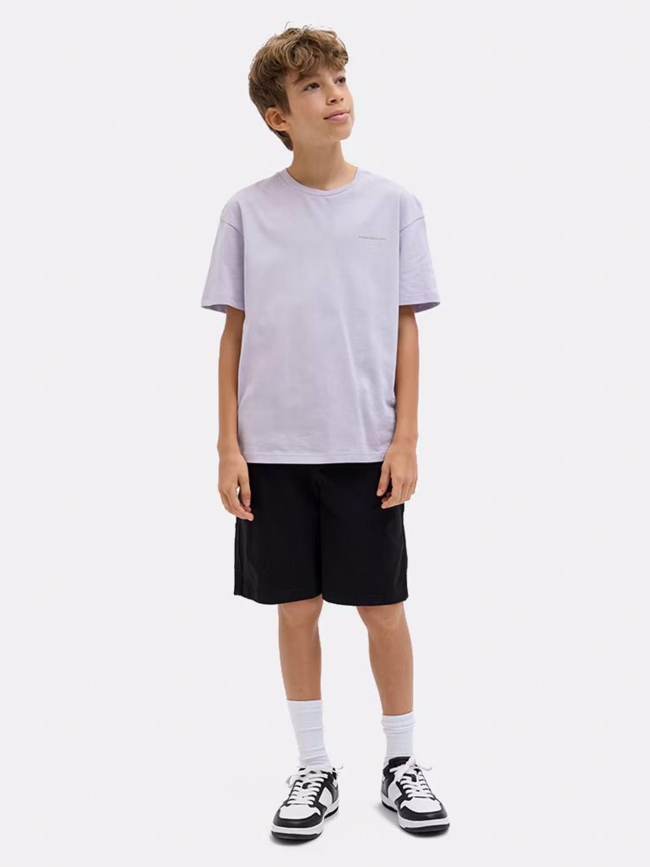 T-shirt jjsummer vibes violet garçon - Jack & Jones
