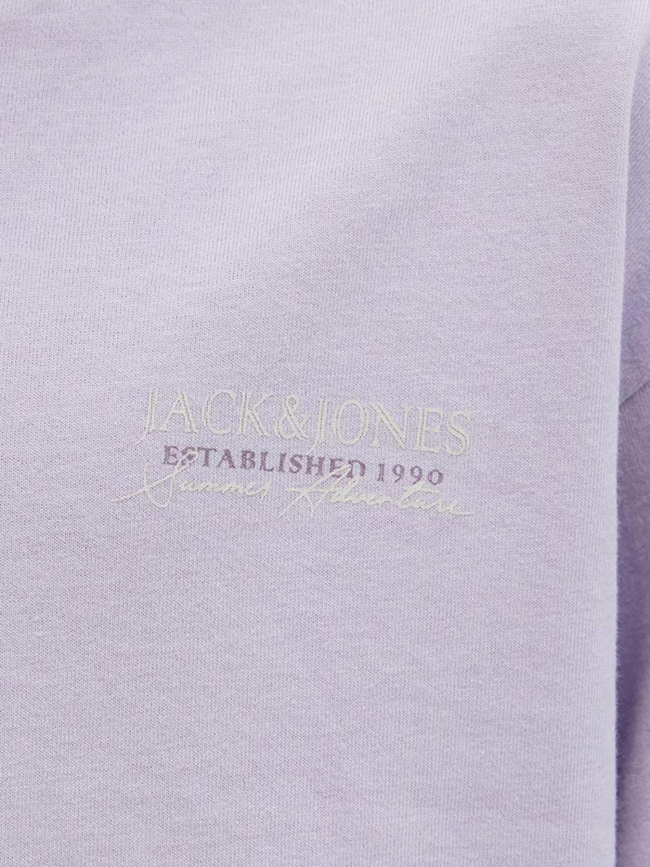 T-shirt jjsummer vibes violet garçon - Jack & Jones