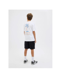 T-shirt jjsummer vibes blanc garçon - Jack & Jones