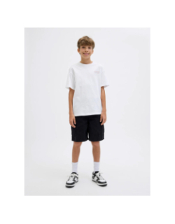 T-shirt jjsummer vibes blanc garçon - Jack & Jones