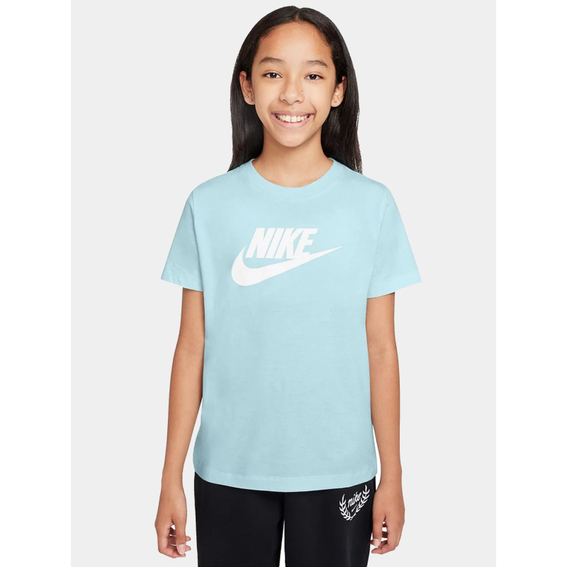 T-shirt à manches courtes futura bleu ciel enfant - Nike