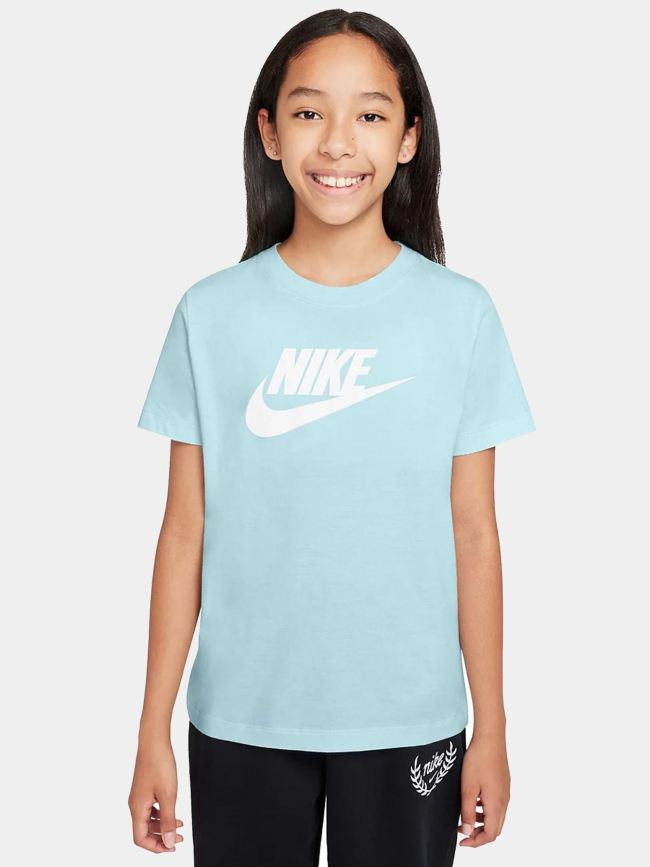 T-shirt à manches courtes futura bleu ciel enfant - Nike