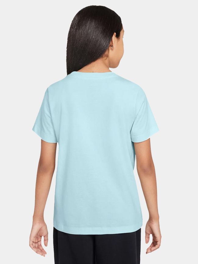 T-shirt à manches courtes futura bleu ciel enfant - Nike