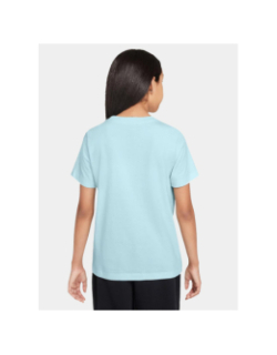 T-shirt à manches courtes futura bleu ciel enfant - Nike