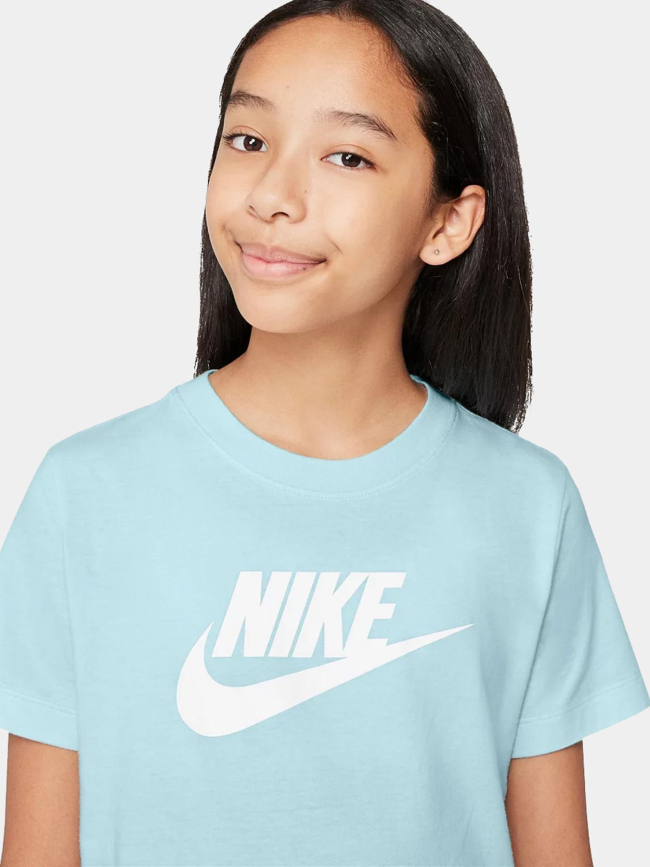 T-shirt à manches courtes futura bleu ciel enfant - Nike