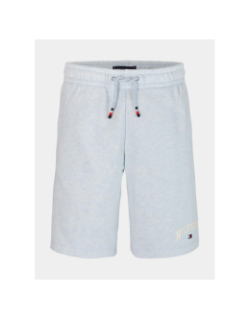 Short molleton varsity chiné bleu ciel garçon - Tommy Hilfiger