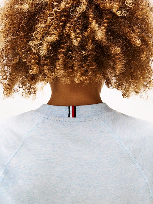 T-shirt varsity chiné bleu ciel enfant - Tommy Hilfiger