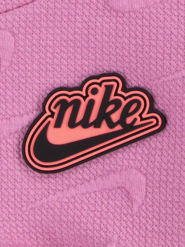 Ensemble sweat et legging new impression rose noir bébé - Nike