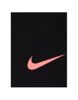 Ensemble sweat et legging new impression rose noir bébé - Nike