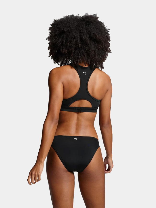 Haut de maillot de bain racerback noir femme - Puma