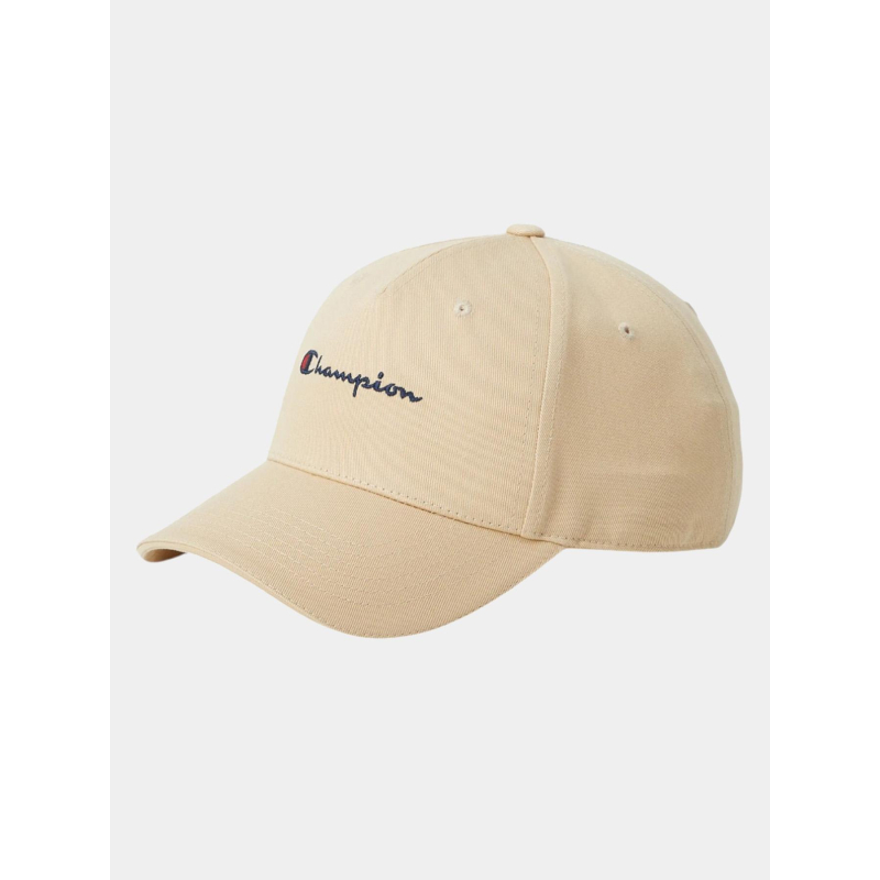 Casquette baseball logo brodé beige - Champion