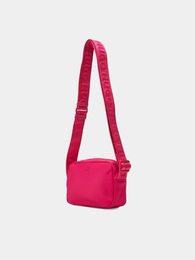 Sac bandoulière crossbody bel rose femme - Hugo