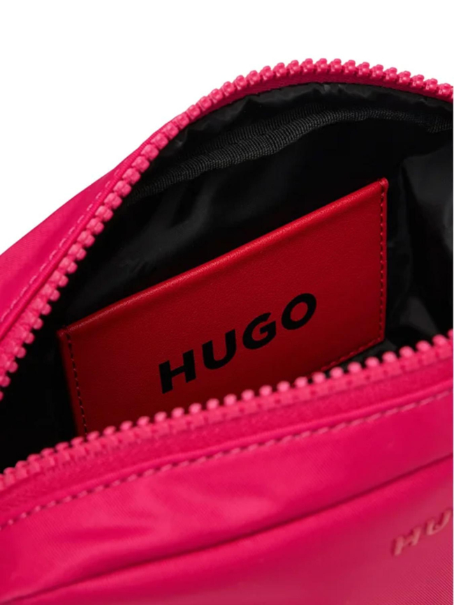 Sac bandoulière crossbody bel rose femme - Hugo