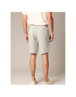 Short rayé alonso kaki homme - Deeluxe