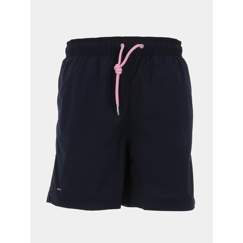 Short de bain chef d'orchestre bleu marine homme - Eden Park