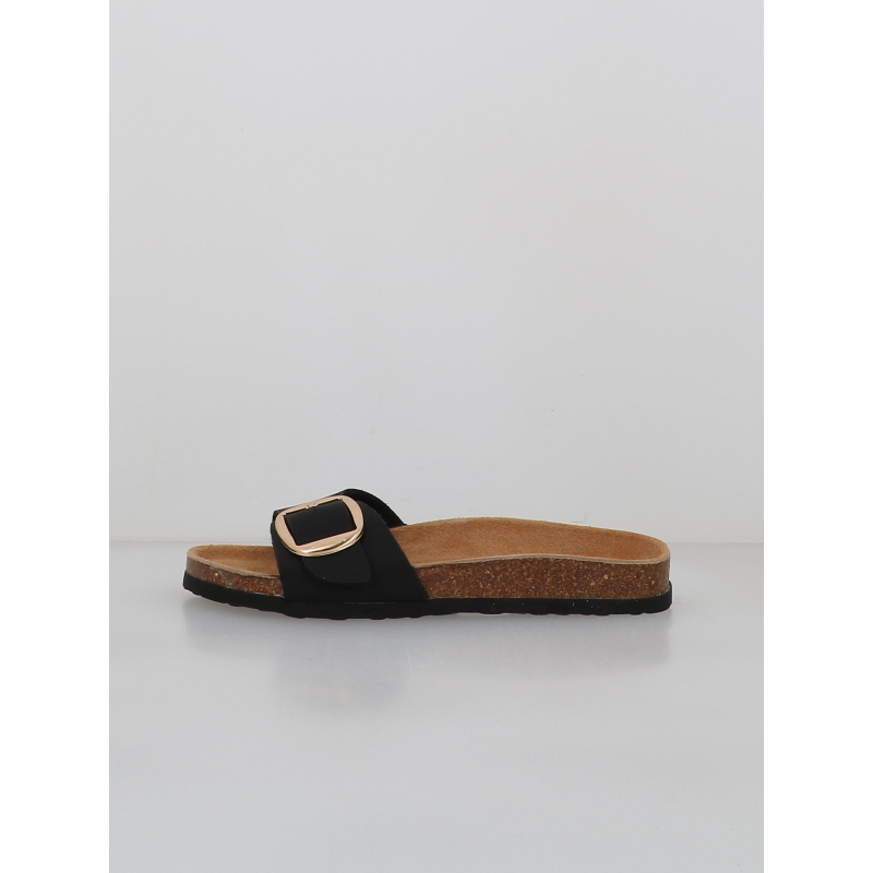 Sandales malaga noir - Lemon Bay