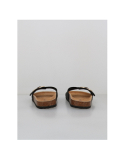 Sandales malaga noir - Lemon Bay