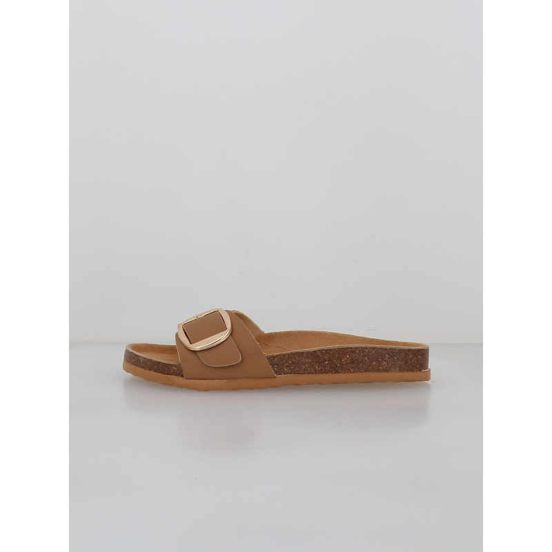 Sandales malaga cognac marron femme - Lemon Bay