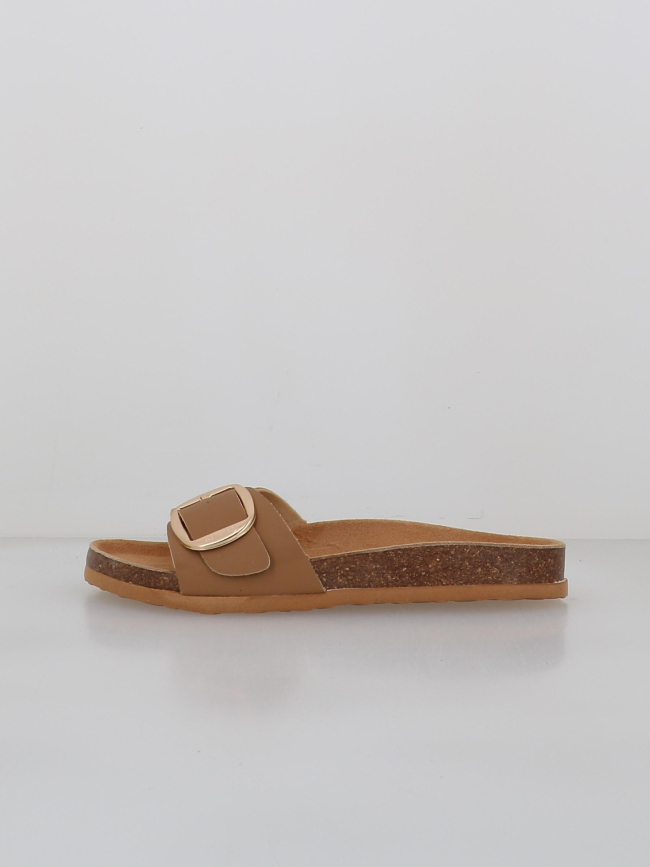 Sandales malaga cognac marron femme - Lemon Bay